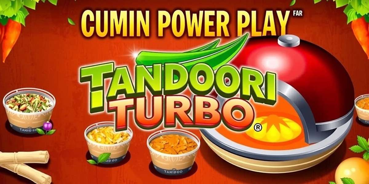 Cumin Power Play Tandoori Turbo Official Game Cover Cumin Power Play Tandoori Turbo game cover showing colorful Indian spices and tandoor oven with vibrant background